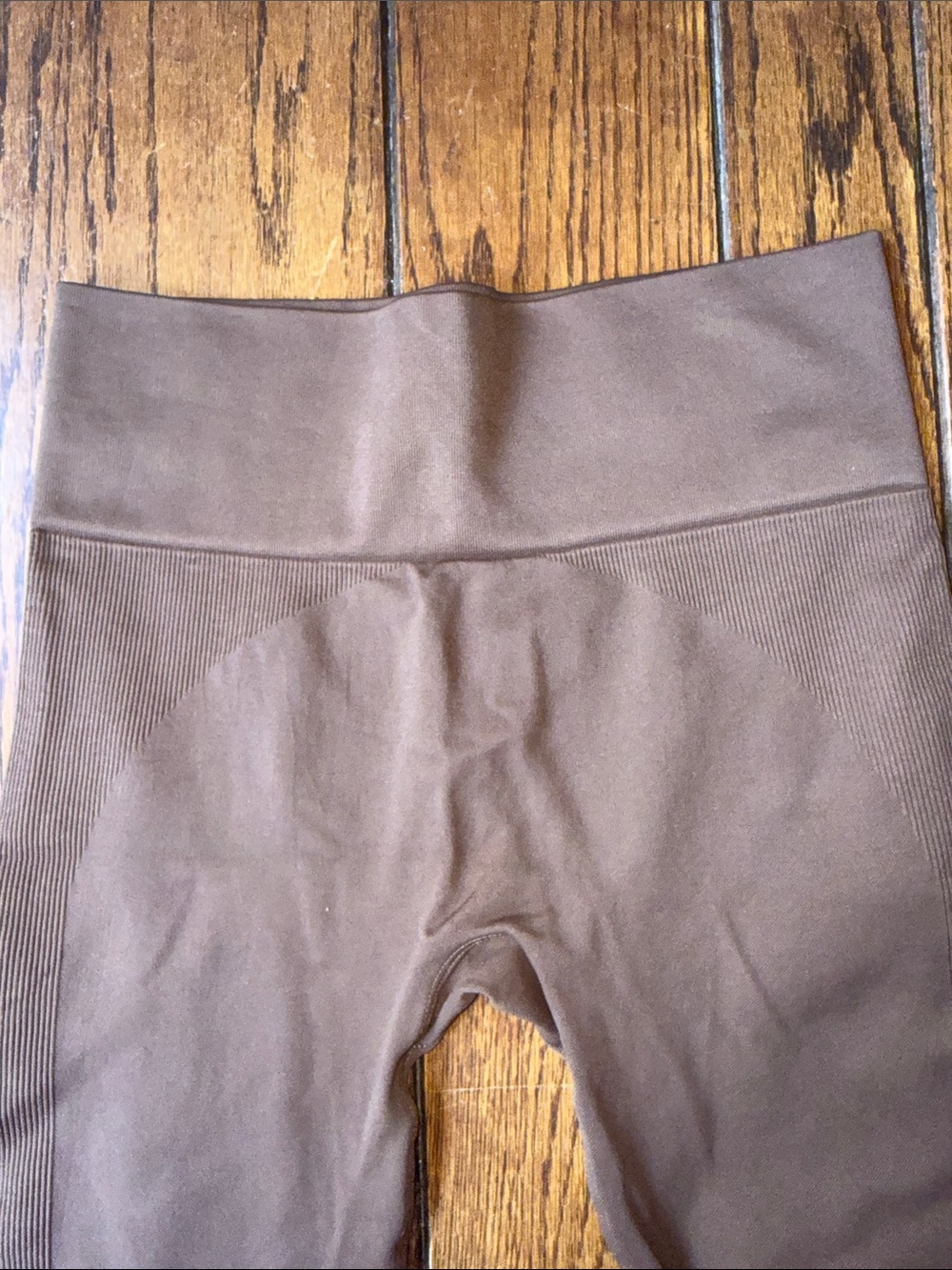 Set Active seamless brown leggings size medium - Picture 2 of 5
